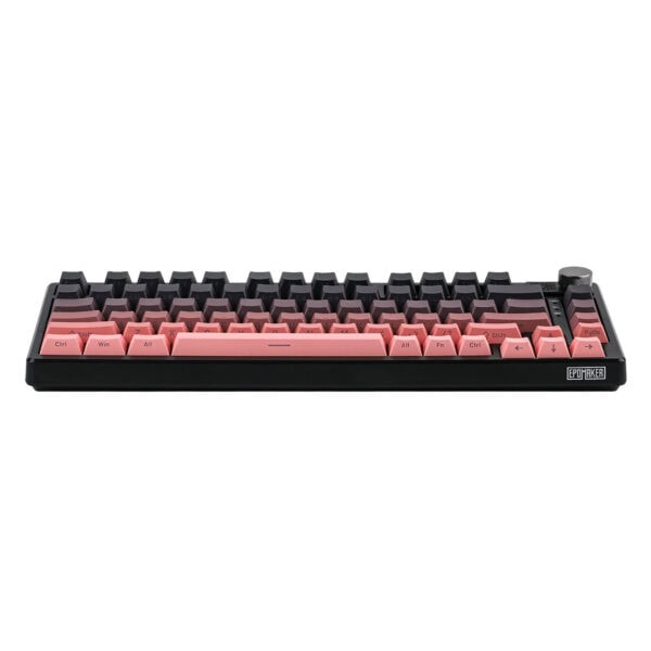Epomaker He75 Tri Mechanical Black Pink Flamingo Switch Rgb Kablosuz Hotswap Mekanik Gaming Klavye 3