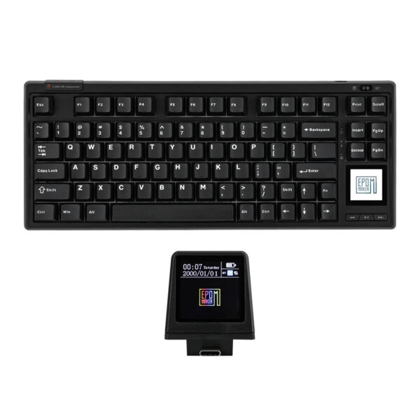 Epomaker Rt80 Siyah Flamingo Switch Rgb Kablosuz Hotswap Mekanik Gaming Klavye 4