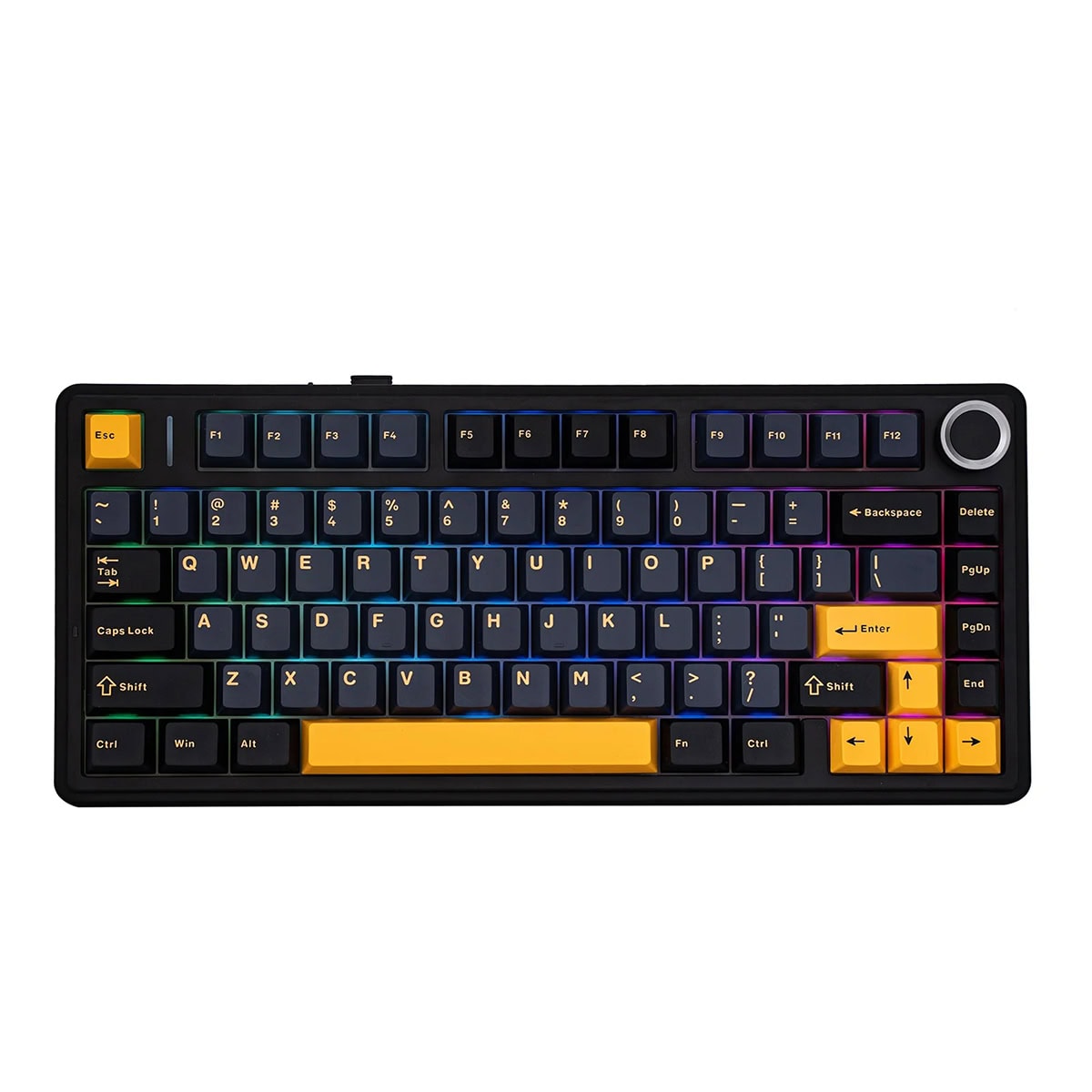 Epomaker X Aula F75 Siyah Leobog Icevein Switch Rgb Kablosuz Hotswap Mekanik Gaming Klavye 1
