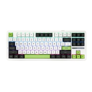 Epomaker X Aula F87 Pro White Green Leobog Greywood V4 Switch Rgb Kablosuz Hotswap Mekanik Gaming Klavye 1