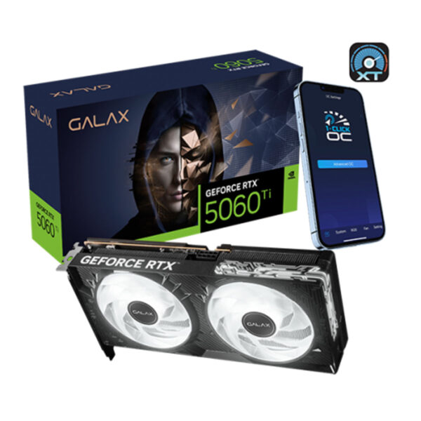Galax Geforce Rtx 5060 Ti 1 Click Oc 8gb Gddr7 128 Bit Dlss 4 Ekran Karti 56isn8mdcpct 2 Yil Birebir Degisim Garantili 1