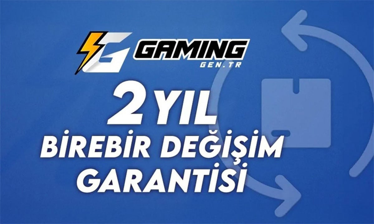 2 Yıl Birebir Değişim Garantisi