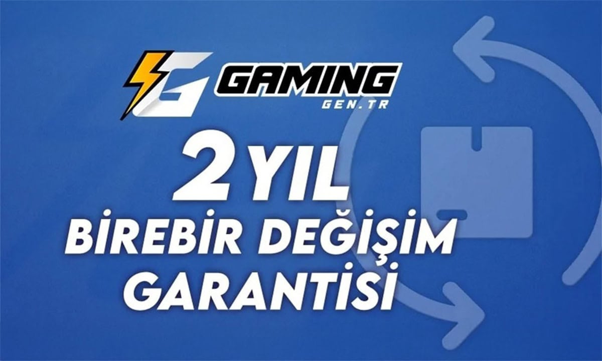 2 Yıl Birebir Değişim Garantisi