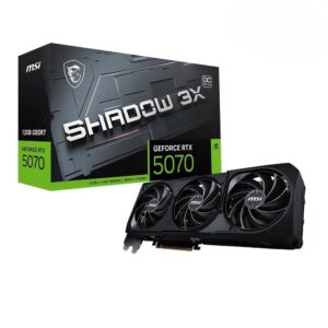 Msi Geforce Rtx 5070 12g Shadow 3x Oc 12gb Gddr7 192 Bit Dlss 4 Ekran Karti Control Resonant Hediyeli 1