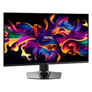 Görüntü, MSI MAG serisi oyun monitörü, şık ve yüksek çözünürlüklü ultra geniş ekran, canlı renkler ve gelişmiş oyun performansı ile profesyonel oyuncular ve oyun tutkunları için ideal.