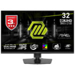 Msi Mag 322urdf E16 31.5 Inç 160hz 4k Uhd 0.5ms 320hz Full Hd Dual Mode Adaptive Sync Rapid Ips Gaming Monitör 1