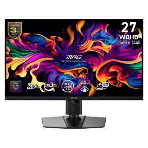Msi Mpg 271qr Qd Oled X50 26.5 Inç 500hz 0.03ms 2k Wqhd Adaptive Sync Pivot Gaming Monitör 1