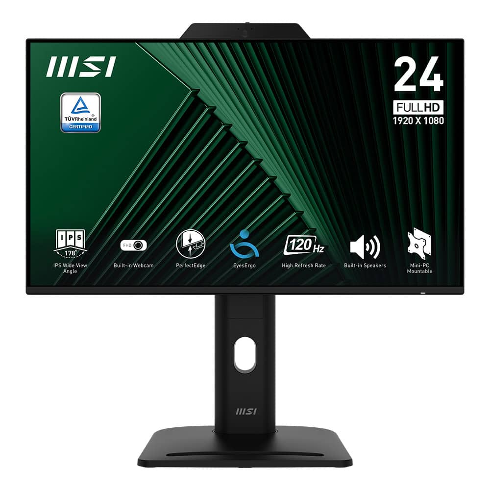 Msi Pro Mp242pmg 23 8 Inc 120hz 1ms Full Hd Adaptive Sync Ips Pivot Monitor 1