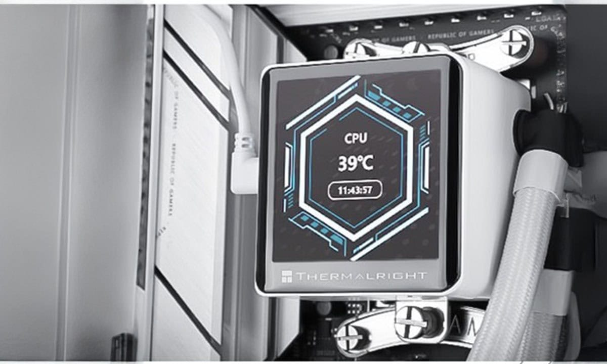 Frozen Vision 240 Beyaz CPU Soğutucu