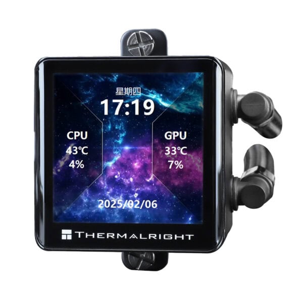 Thermalright Frozen Vision 360 Argb Black V2 360mm Intel Amd Uyumlu Islemci Sivi Sogutucu 2 Yil Birebir Degisim Garantili 6