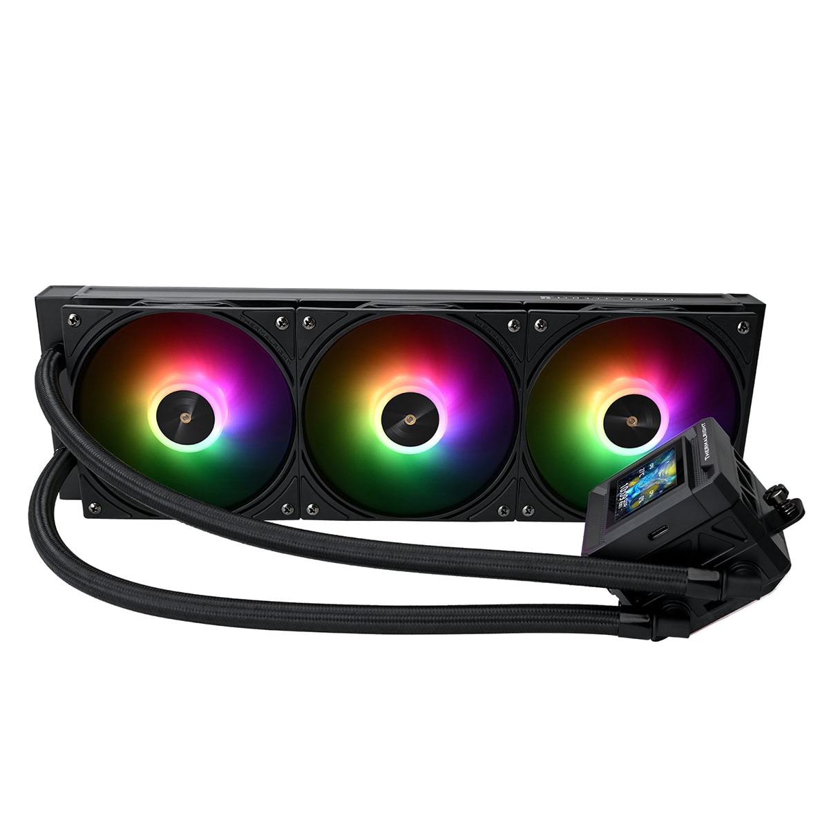 Thermalright Frozen Warframe 360 Se Argb Black 360mm Intel Amd Uyumlu Islemci Sivi Sogutucu 2 Yil Birebir Degisim Garantili 1