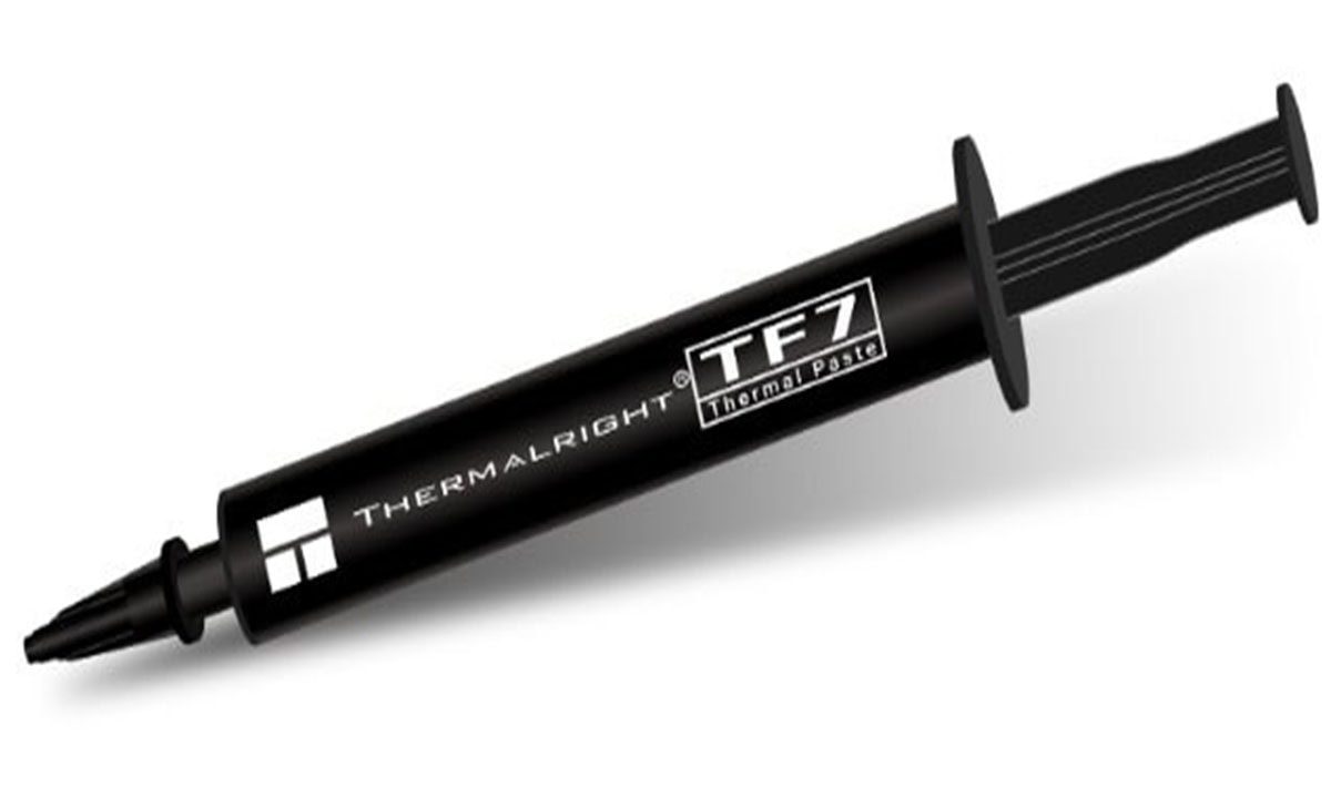 Ürün paketi içinde Thermalright TF7 Termal Macun bulunmaktadır.