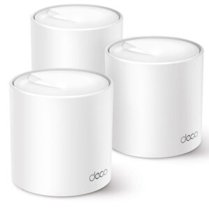 Tp Link Deco X50 Ax3000 Dual Band Tüm Ev Mesh Wifi 6 Sistemi (Üçlü Paket) 1