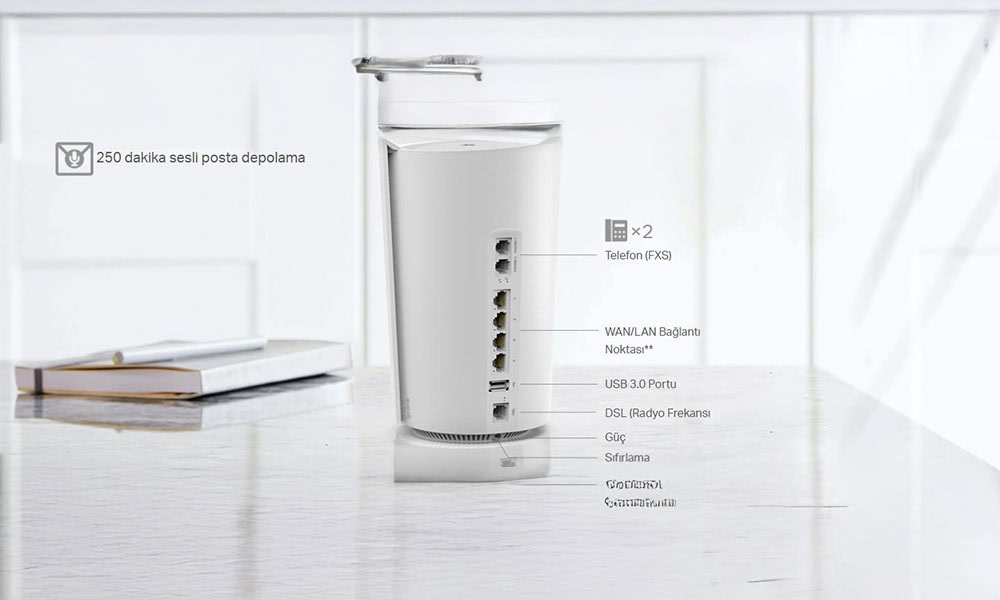 Tam Gigabit & USB 3.0 ile Daha Fazla Bağlantı