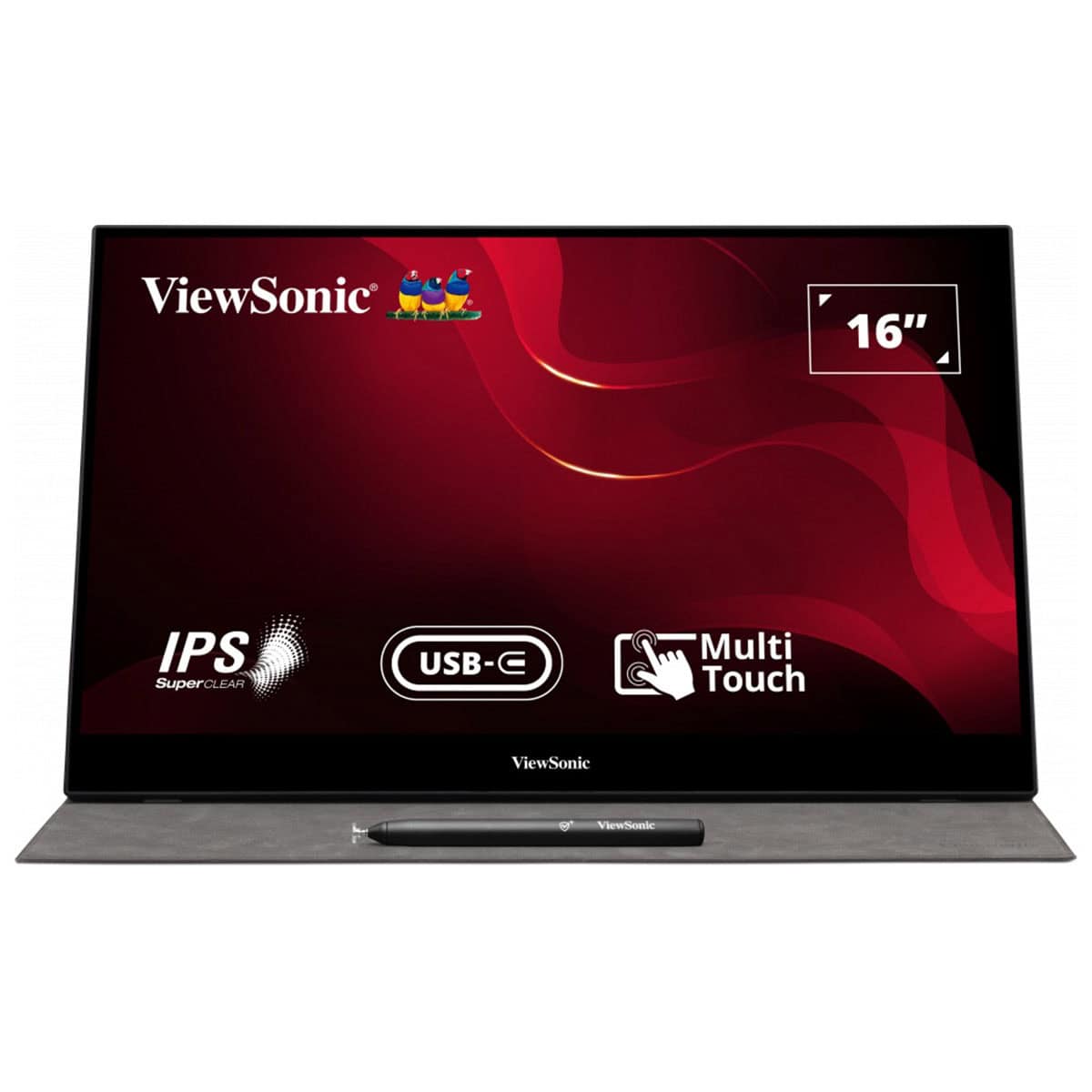 Viewsonic Td1655 15.6 Inç 60hz 6.5ms Full Hd Ips Dokunmatik Monitör 1