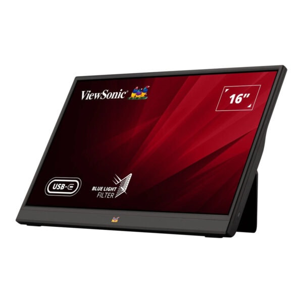Viewsonic Va1655 15.6 Inç 60hz 7ms Full Hd Ips Taşınabilir Monitör 5