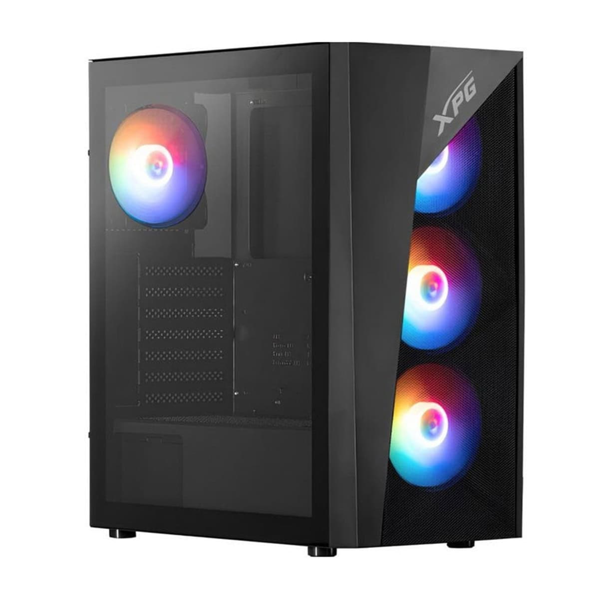 Xpg Lander 500 Siyah Rgb Temperli Cam Usb 3 2 Mid Tower Atx 650w 80 Gaming Kasa Lander50065w4l Bkceu 1