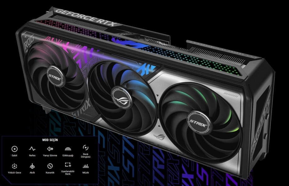 ROG Strix GeForce RTX™ 5070 12GB GDDR7 ASUS ROG Strix GeForce RTX 5070 Ekran Kartı H18