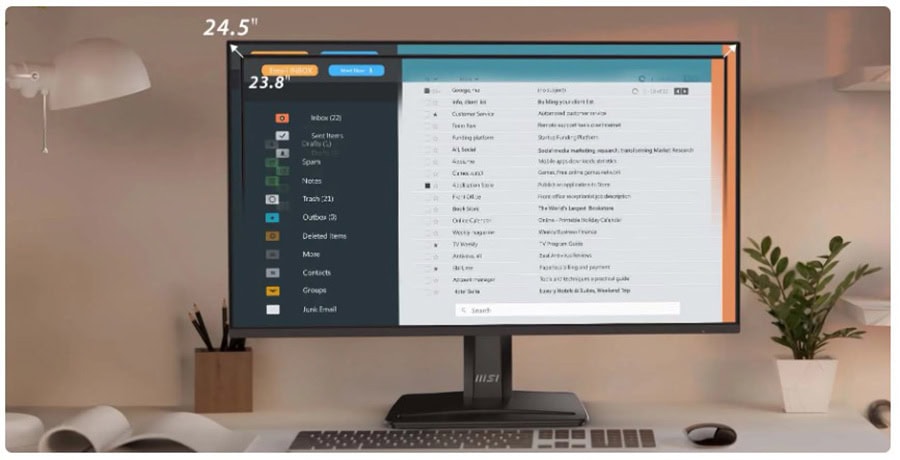 MSI PRO MP251 E2 Monitör h13
