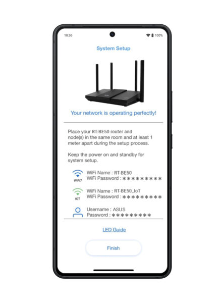 ASUS RT-BE50 Router H20