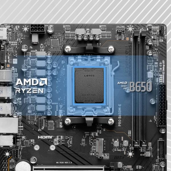MSI PRO B650M-E Anakart h2