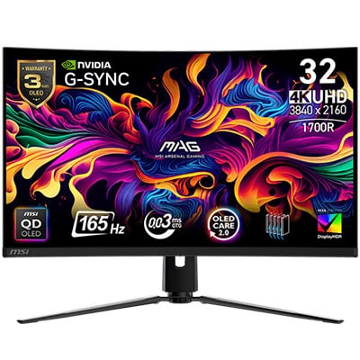 MSI MAG 321CUP QD-OLED Gaming Monitör H1