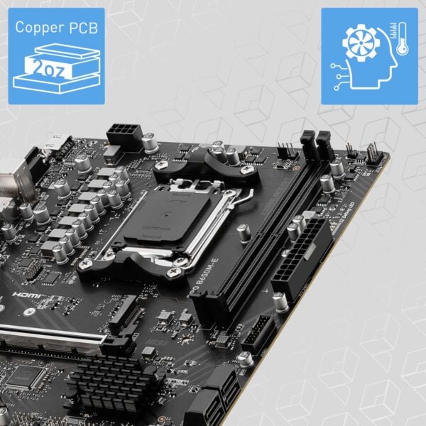 MSI PRO B650M-E Anakart h3