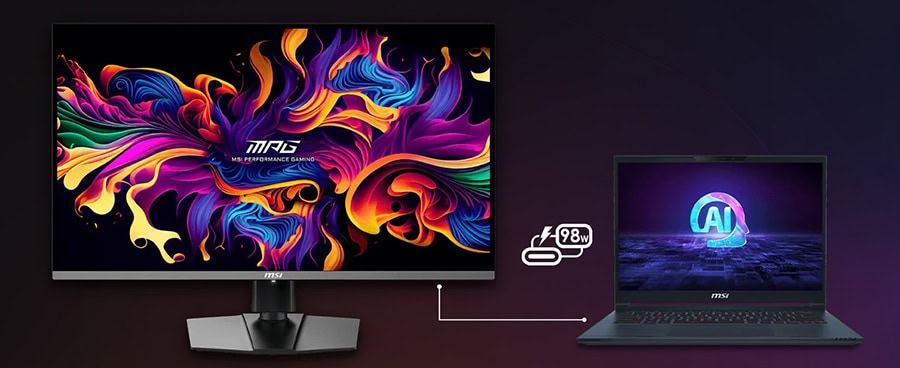 MSI MPG 322URX QD-OLED Gaming Monitör H20