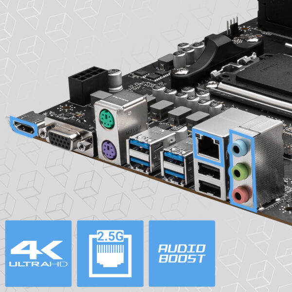 MSI PRO B650M-E Anakart h7