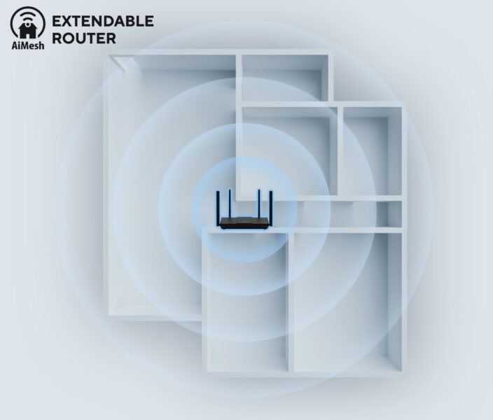 ASUS RT-BE50 Router H8