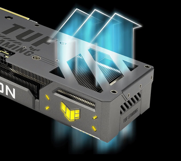 ASUS TUF Gaming Radeon™ RX 9060 XT OC Edition 16GB GDDR6 ASUS TUF Gaming Radeon RX 9060 XT Ekran Kartı H8