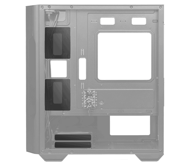 MSI MAG FORGE M100R WHITE ARGB Gaming Kasa H9