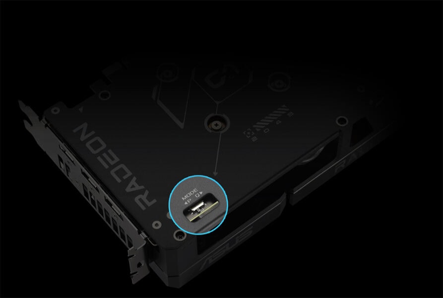 ASUS Dual Radeon™ RX9060XT 8G GDDR6 ASUS Dual Radeon RX 9060 XT Ekran Kartı H11