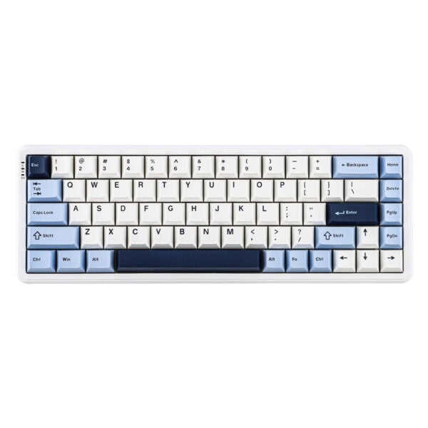 Ajazz Ak680 Max Blue White Front Printed Magnetic Rice Manyetik Switch Rgb Hotswap Mekanik Gaming Klavye 5