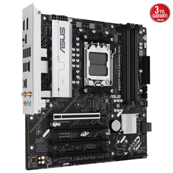 Asus B850m Max Gaming Wifi 8000mhz (oc) Ddr5 Soket Am5 M.2 Hdmi Dp Matx Anakart 5