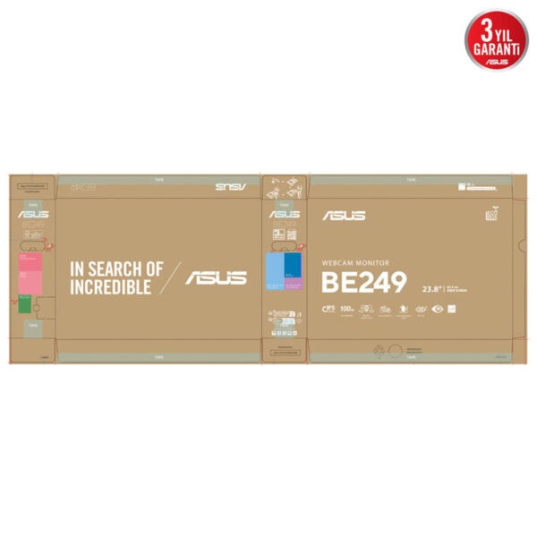 Asus Be249qfk 23.8 Inç 100hz 5ms Full Hd Ips Pivot Monitör 10