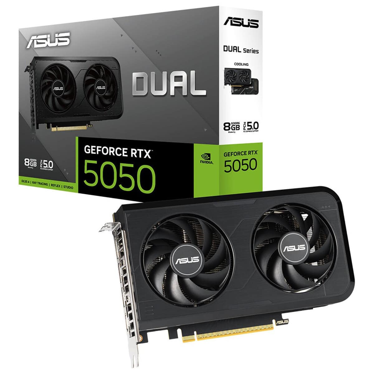 Asus Dual Geforce Rtx 5050 8gb Gddr6 128 Bit Dlss 4 Ekran Karti 1