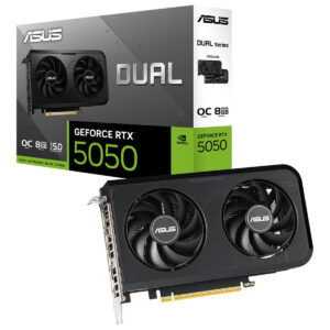 Asus Dual Geforce Rtx 5050 Oc 8gb Gddr6 128 Bit Dlss 4 Ekran Karti 1