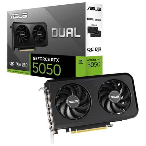 Asus Dual Geforce Rtx 5050 Oc 8gb Gddr6 128 Bit Dlss 4 Ekran Karti 1
