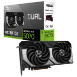 Asus Dual Geforce Rtx 5070 Oc 12gb Gddr7 192 Bit Dlss 4 Ekran Kartı 1