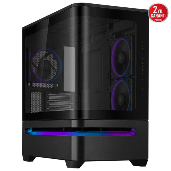 Asus Prime Ap202 Argb Kavisli Temperli Cam Usb 3.2 Mid Tower Matx Gaming Kasa 2
