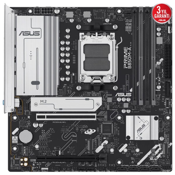Asus Prime B850m A Csm 8000mhz (oc) Ddr5 Soket Am5 M.2 Hdmi Dp Matx Anakart 3