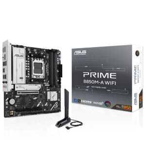 Asus Prime B850m A Wifi 8000mhz (oc) Ddr5 Soket Am5 M.2 Hdmi Dp Matx Anakart 1