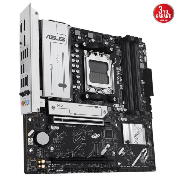 Asus Prime B850m A Wifi 8000mhz (oc) Ddr5 Soket Am5 M.2 Hdmi Dp Matx Anakart 6