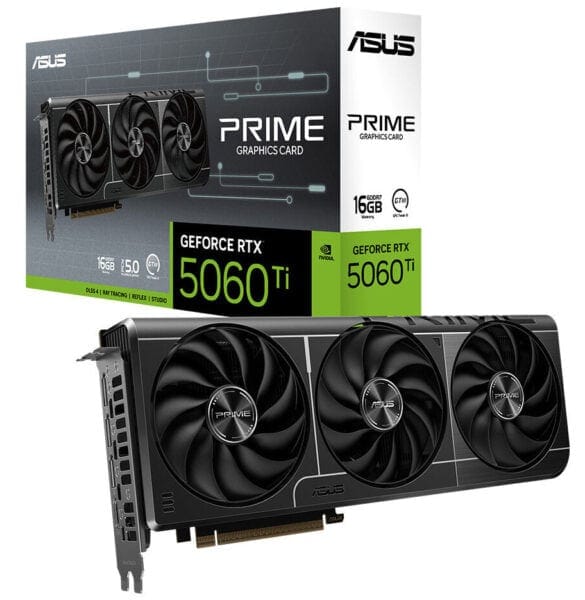 ASUS PRIME GeForce RTX™ 5060 Ti 16GB GDDR7 ASUS PRIME GeForce RTX 5060 Ti 16GB Ekran Kartı h6