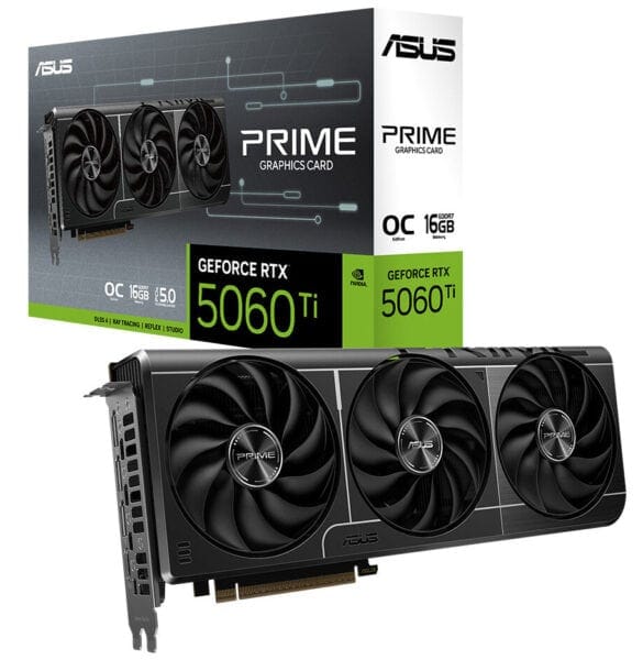 ASUS PRIME GeForce RTX™ 5060 Ti 16GB GDDR7 OC Edition ASUS PRIME GeForce RTX 5060 Ti OC 16GB Ekran Kartı h6