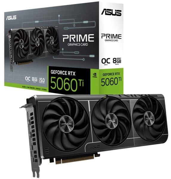 ASUS PRIME GeForce RTX™ 5060 Ti 8GB GDDR7 OC Edition ASUS PRIME GeForce RTX 5060 Ti OC 8GB GDDR7 128 Bit DLSS 4 Ekran Kartı h6