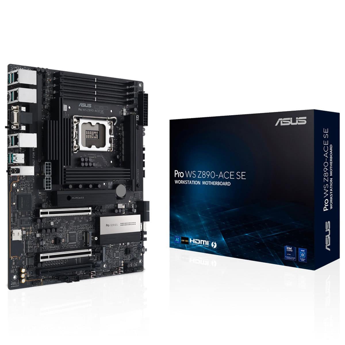Asus Pro Ws Z890 Ace Se 9066mhz (oc) Ddr5 Lga1851 M.2 Hdmi Atx Anakart 1