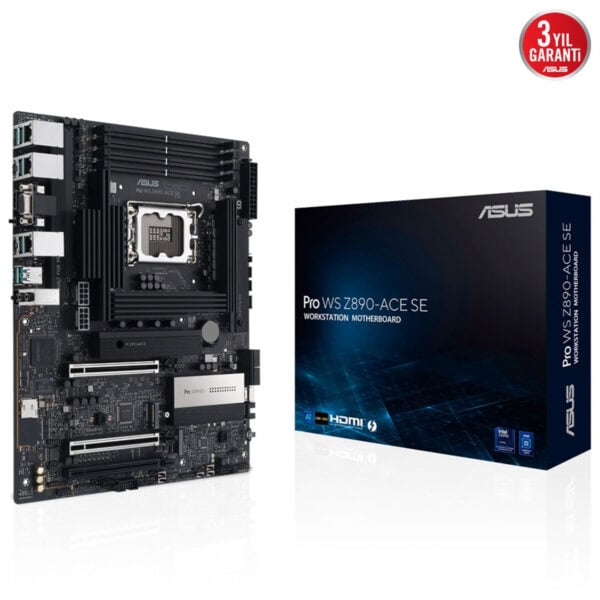 Asus Pro Ws Z890 Ace Se 9066mhz (oc) Ddr5 Lga1851 M.2 Hdmi Atx Anakart 2
