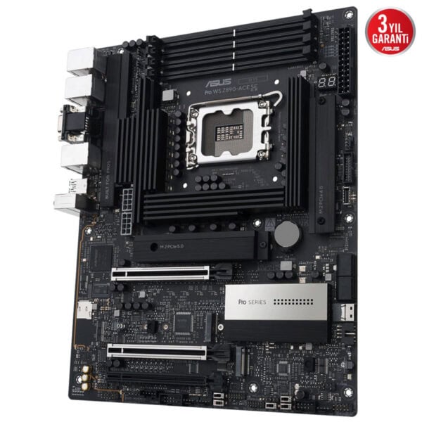 Asus Pro Ws Z890 Ace Se 9066mhz (oc) Ddr5 Lga1851 M.2 Hdmi Atx Anakart 5